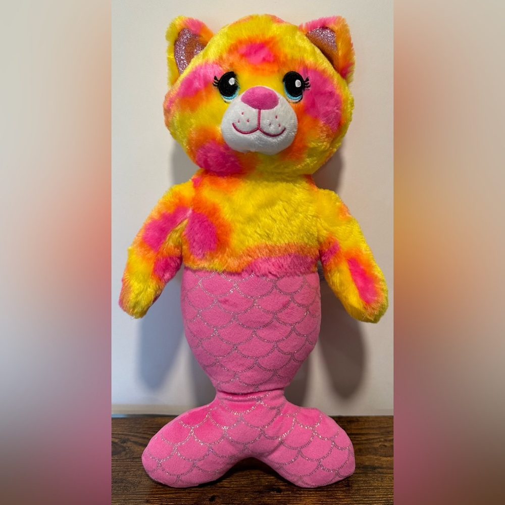 Build A Bear Enchanted Mer-Cat Musical Plush